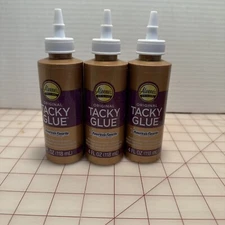 NEW Aleene's All Purpose Tacky Glue, 4-Ounce 3pack