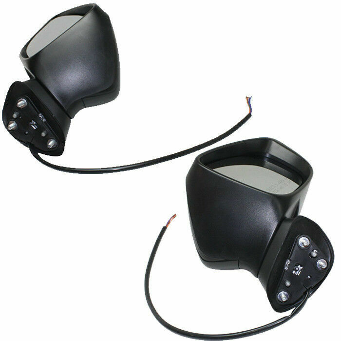 Set of 2 Pair LH & RH Side Non-Heated Power Mirror With Signal
