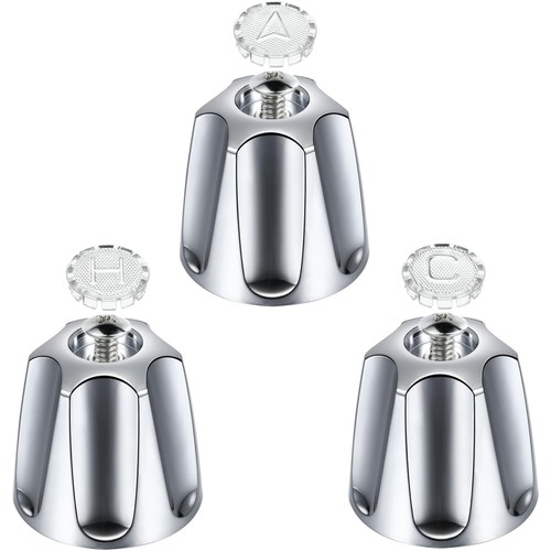 Dreyoo 3 Piece Shower Knob Replacement Compatible with Price/Pfister Verve Tu...