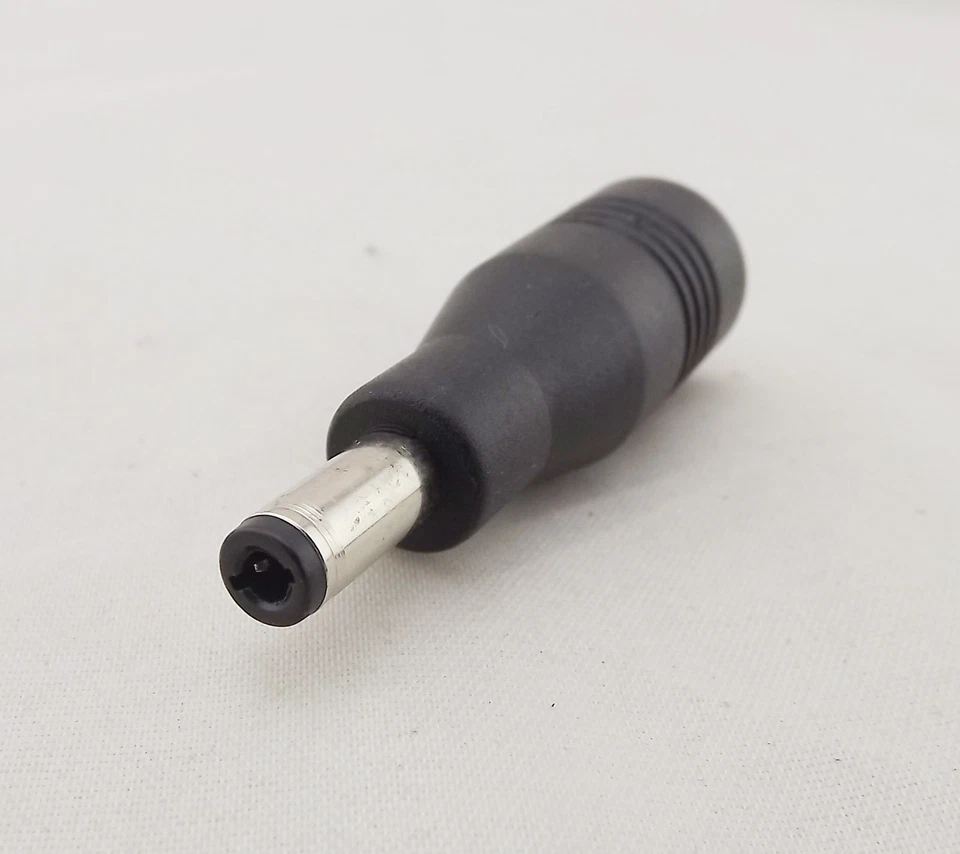 1x DC Power 5.5mm x 2.5mm Male To 7.4mm x 5.0mm Female Charger Adapter Connector - Image 3 of 4