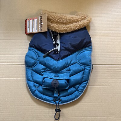 Arcadia Trail Ultra Adjustable Insulated Coat Blue Size X-Small W/waste bags