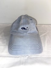 Vineyard Vines Shep Ian Dad Embroidered Baseball Hat Cap Blue Adjustable OSFA