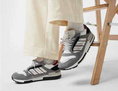 adidas Originals Men's ZX 600 Trainers in Grey Shoes | eBay
