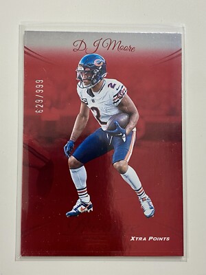 2024 Panini Prestige DJ Moore #51 Red Xtra Points /999 Bears