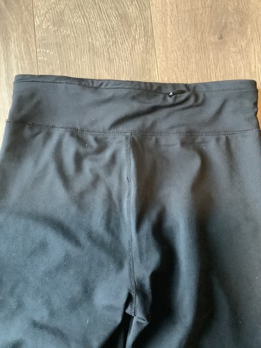 GAP Fit Youth Girls Black Athletic Leggings Size XXL 2XLarge VGUC Zip Pocket - Picture 7 of 12
