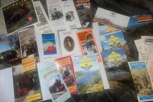 25 British Railroad Timetables Brochures Collection 1980s 1990s lot - Picture 2 of 5