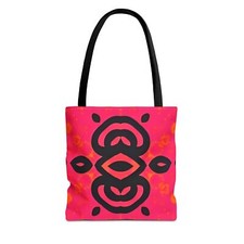 New Vibrant Floral Tote Bag Colorful Shopping Tote, Beach Bag, Eco-Friendly