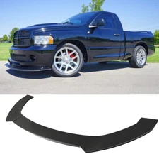 For Dodge Ram 1500 2500 Glossy Black Front Bumper Lip Body Kit Splitter Spoiler