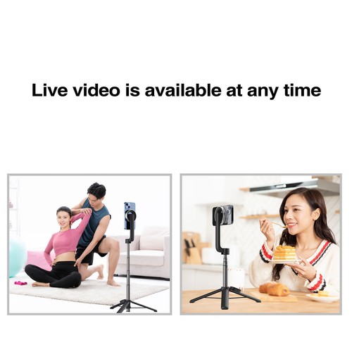 Magnetic Selfie Stick Wireless Holder Handheld Tripod Stand For Mobile Phone - Picture 5 of 14