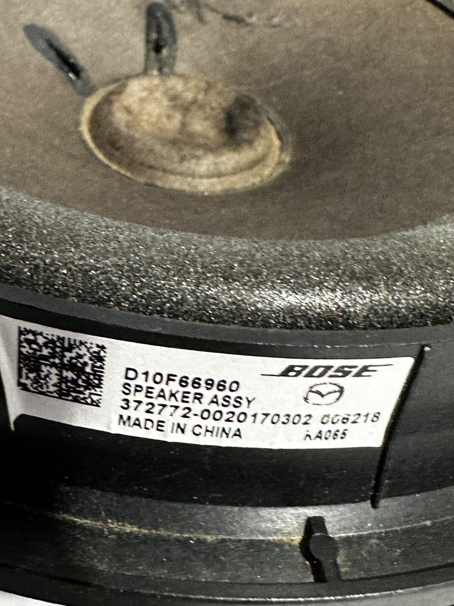 2017 - 2025 Mazda CX-5 CX-3 MX5 Miata Front Door Bose Speaker
