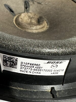 2017 - 2025 Mazda CX-5 CX-3 MX5 Miata Front Door Bose Speaker