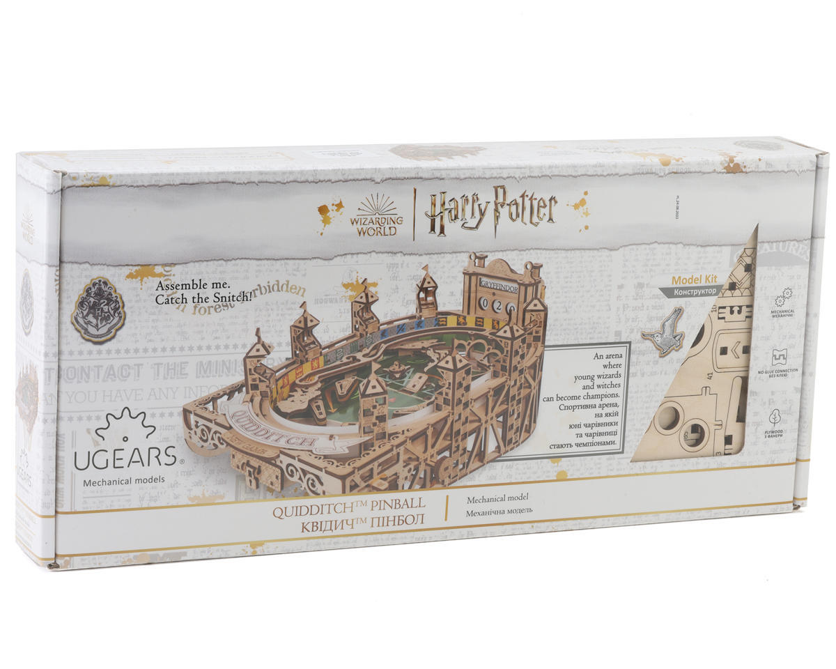 UGears Harry Potter™ Quidditch™ Pinball Mechanical Wooden 3D