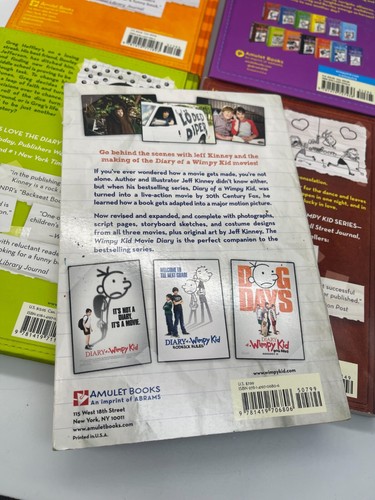 8 Hardcover Diary of a Wimpy Kid 1,3,4,5,7,8,9,13 Good Condition LOT OF 9 - Picture 8 of 8