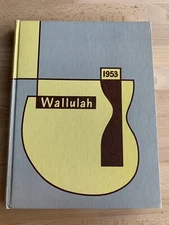 1953 Wallulah Yearbook Willamette University College Salem Oregon OR Capital HTF