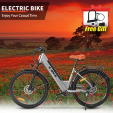 2025 E-Bike 26'' Electric Bike for Adults 750W Motor City Bicycle Commuter Ebike