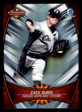 2019 Bowman Chrome Zack Burdi  2018 Arizona Fall League Fall-Stars  #AFL-ZB