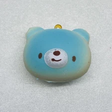 Vintage Teddy Bear Strss Foam Squeeze Ball Keychain Mini Size Cute Toy 26