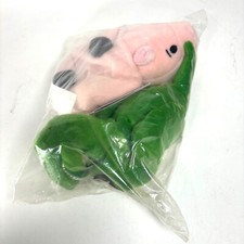 Disney Store Toy Story HAMM Pig REX Dinosaur Plush Bean Bag Beanie - VTG SEALED 