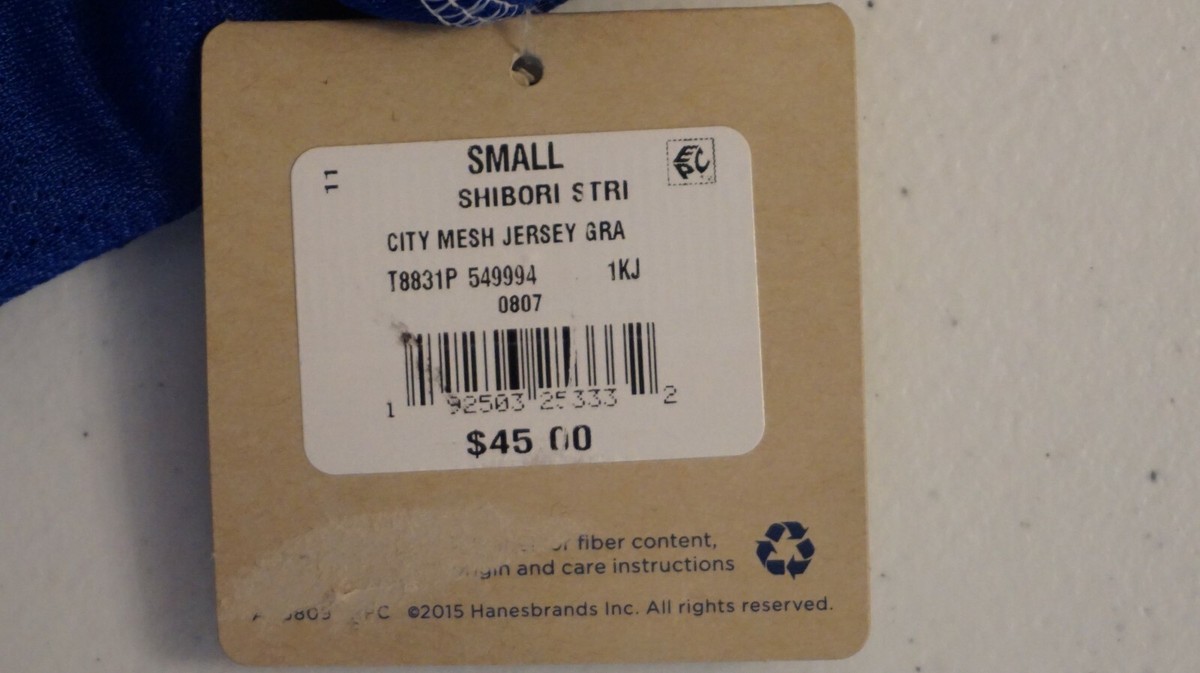 【クリーニング済】36 boarders トップス SHIBORI Strip Style Champion City Mesh Tank Top 100 Jersey Size 36