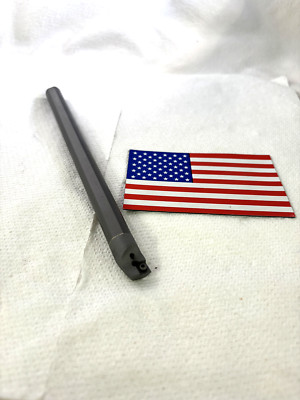 1 NEW 1/2'' CARBIDE BORING BAR C08-SCLCR-2. W/ COOL. 7-1/2'' OAL. CCMT #2  {Z270}