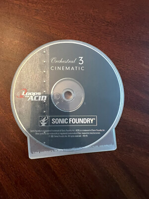 Sonic Foundry - Orchestral 3 Cinematic - Audio Loops CD - Used
