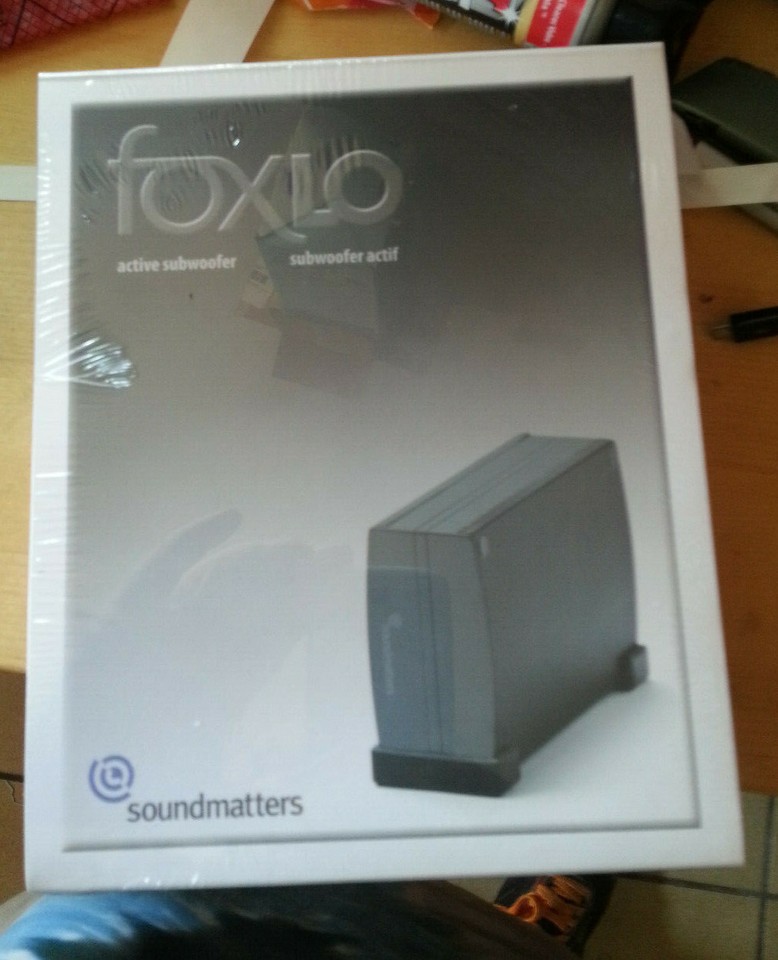 soundmatters international foxLO New. Incorrect Factory Sticker On Box ...