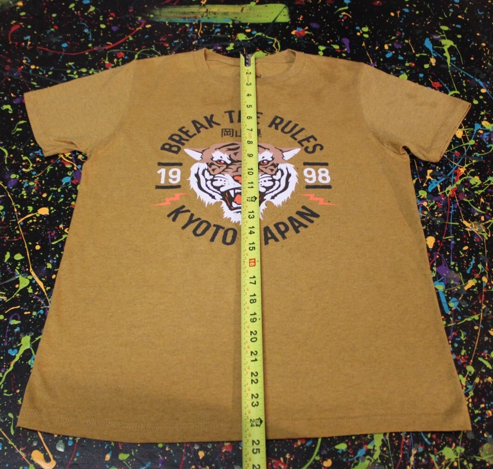 Camiseta para mujer Ocean Current Break The Rules Tiger 1998 Kyoto Japón grande Foto 2 de 4