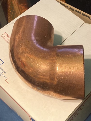 Elkhart 31440 Copper 90 Street Elbow-4”x4” New Open Box- Priority Mail Shipping