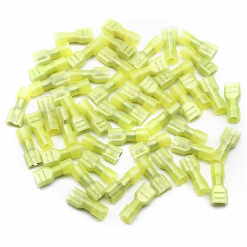 300/150pcs Male Female Insulated Wire Spade Terminal Crimp Connector Set 10-22GA - Picture 6 of 14