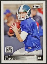 2012 Sage Hit #137 Kirk Cousins Rookie RC MSU Spartans