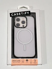 CASETiFY Impact Case w/ Magsafe for iPhone 15 Pro - Clear/Black
