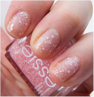 Essie LE Top Coat, Nr. 327 pinking about you, Rosafarben Glitzer, 13,5ml NEU.