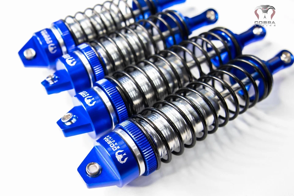 CR-BL Traxxas SLASH Aluminum BIG BORE Front and Rear Adjustable Shock 4X4 2WD - Image 4 of 4