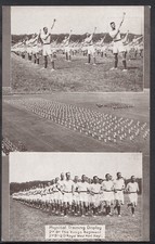 Aldershot Tattoo Postkarte - Physical Training Display, 2nd Battalion King's RT178