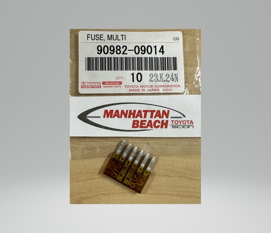 【専用】MIMIMIYA 00-05 CELICA FUSE 5A 5 AMP MULITI YELLOW BLOCK GENUINE