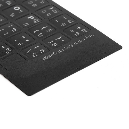 Thai Keyboard Sticker Replacement Keyboard Sticker For Desktop Computer La - Picture 10 of 22