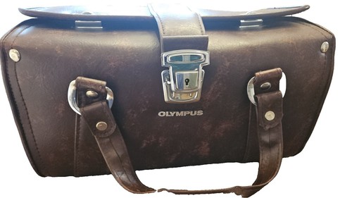 MOSKVA 5 Camera case, brown, leather, Vintage MOCKBA-5 KMZ | eBay