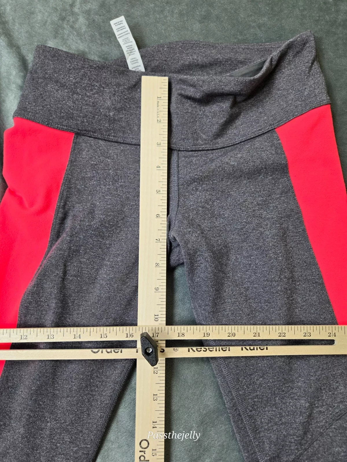 alo-yoga illusion 2 capri workout gym casual colorblock pants