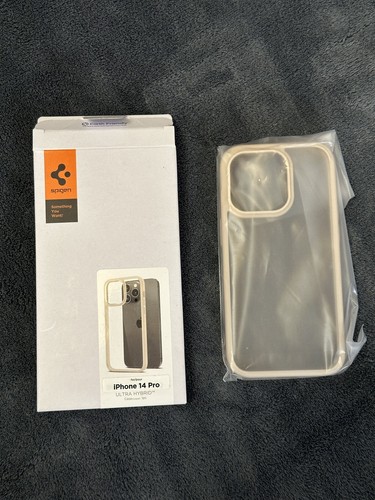 Spigen iPhone 14 Pro Case Ultra Hybrid Sand Beige