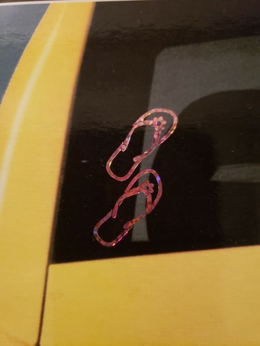 Brand New Die Cutz Auto Art Sandals Flip Flops Decals - Picture 2 of 2