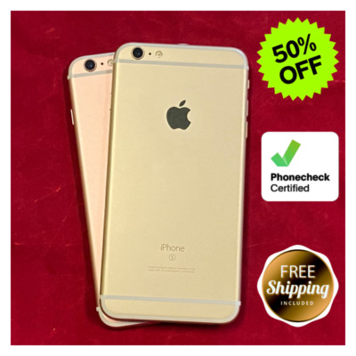 Apple iPhone 6s 16GB/32GB - Unlocked, Verizon, Silver/Gold/Gray, Very Good