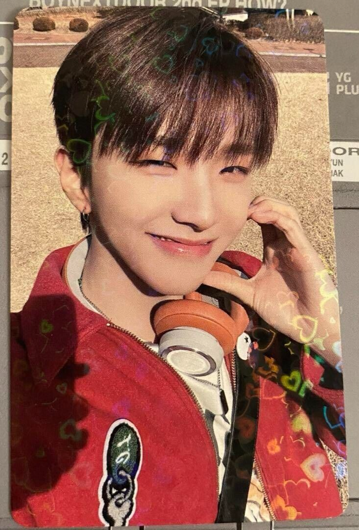 BOYNEXTDOOR WOONHAK HOW? sticker ver. Japan Weverse shop POB BOYNEXTDOOR WOONHAK HOW? sticker ver. Japan Weverse shop POB