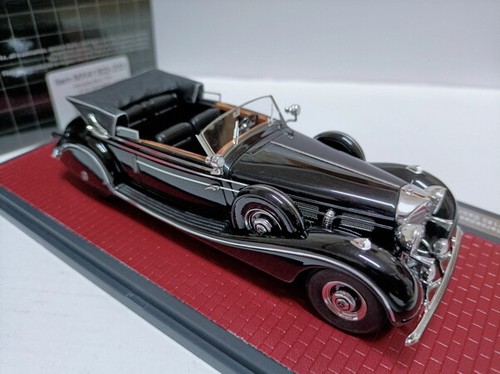1/43 Resin car model Mercedes-Benz 770K W150 Cabrio B 1939 Black - Picture 4 of 6