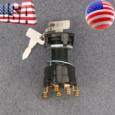 Ignition Key Switch For Club Car DS Gas Golf Cart 1996-2019 101826301 1012505