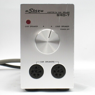 Rare Vintage Stax SRD-7 Energizer Adapter for Stax Headphones Ear
