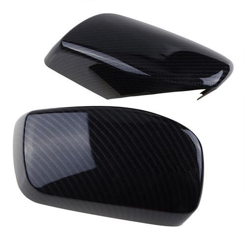 Tapa de cubierta de espejo retrovisor de coche para BMW E60 serie 5 525i 530i 540i 04~07 2 piezas fibra de carbono - Imagen 6 de 8