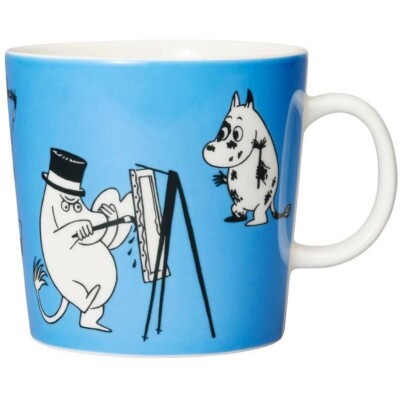 Moomin Large Mug Blue 0.4 L Arabia | eBay