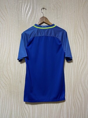 BRAZIL 2016 2017 AWAY FOOTBALL SHIRT SOCCER JERSEY NIKE 724593-493