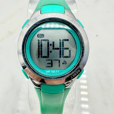 Teal Womens Petite Digital Armitron Watch, 45/7042, Working