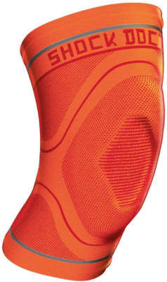 Kniebandage Shock Doctor Kompression Orange Level 2 - Neu